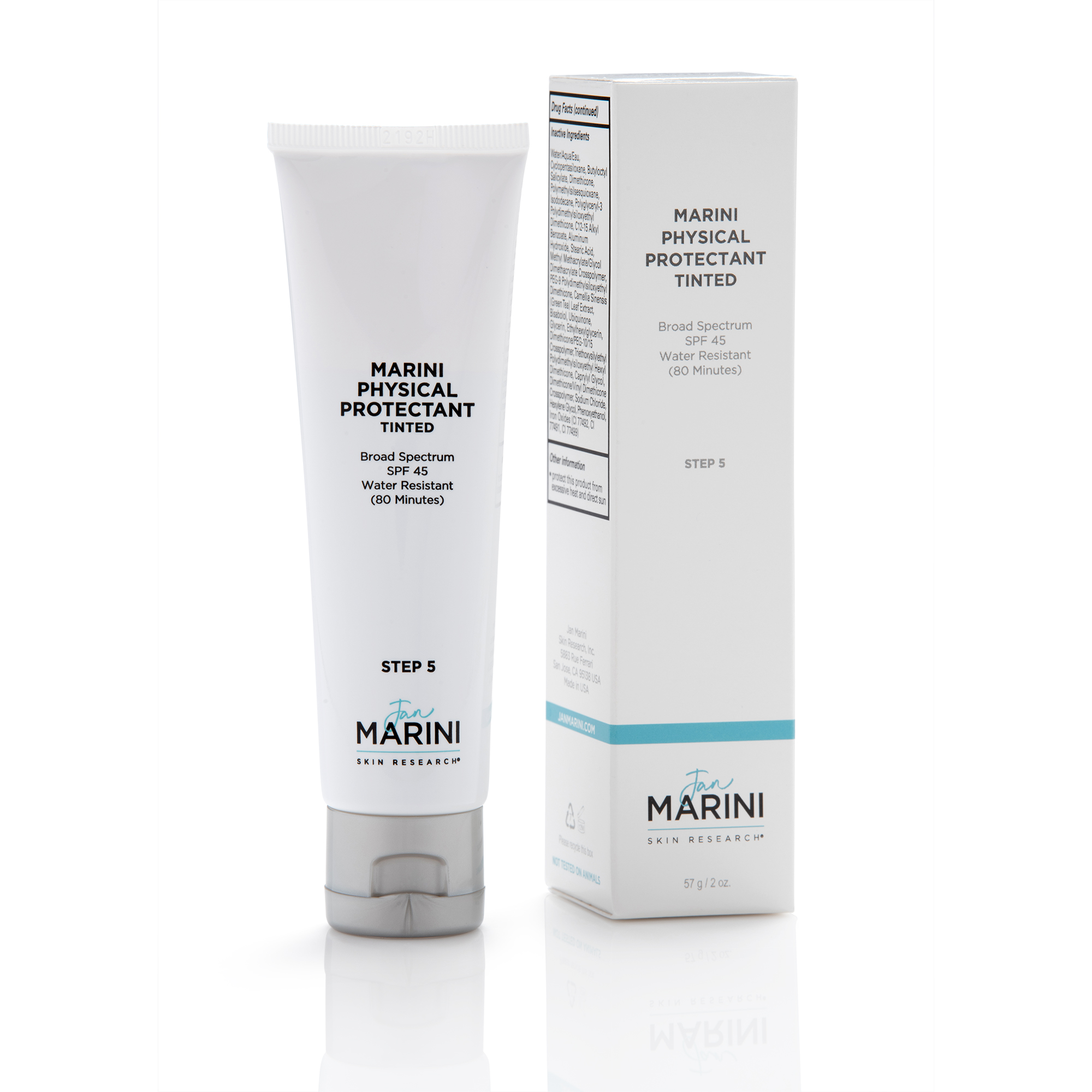 MARINI Physical Protectant SPF 45 (Tinted) — изображение 2