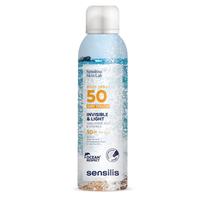 Спрей для защиты тела от солнца SPF50 - SENSILIS Body Spray 50 Dry Touch